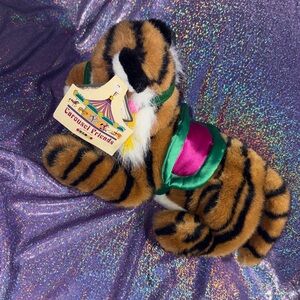 Vintage Aurora Carousel Friends Tiger Plush